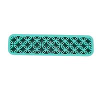 Phefop Support de Stockage de Brosses de Maquillage Portable avec 72 Emplacements et 26 Trous, Support Durable pour Le Crayon à Rouge à Lèvres, Bleu, 8,3x2x1,4 Pouces (Blue)