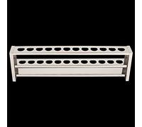 Phefop Support de Tubes à Essai en Acier Inoxydable à 12 Trous, Support de Tubes à Essai Durable en Acier Inoxydable 304, Idéal pour Les Laboratoires de Chimie et Les Expériences Scientifiques