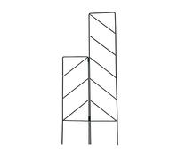 Phefop Support d'escalade en Fer Vert de 60 Cm pour Gloire du Matin, Lierre, Concombre, Tomate, Petites Plantes en Pot