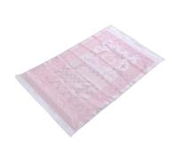 Phefop Tapis de Prière Doux, Tapis de Prière Islamique en Peluche, en Tissu de Coton Pliable et Portable avec Glands pour la Maison, Les Voyages, Cadeau de L'aïd du Ramadan (Pink)