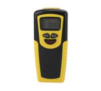 Phefop TéléMètre à Ultrasons, Résolution de 0,01 M, Portée de 18 M, Machine D'arpentage Portable, équipement D'arpentage Portatif avec un Plus Grand écran LCD rétroéclairé pour la