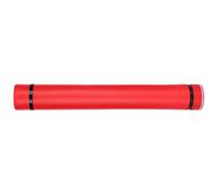 Phefop Teletube Tube à Dessin Télescopique Compact, étui de Rangement Extensible en Plastique pour Artistes, Longueur Réglable de 24,8 à 42,5 Pouces, Parfait pour Les Dessins et Les Plans (Rouge)