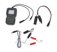 Phefop Testeur de Panneau Solaire, MPPT Photovoltaic Multimètre pour L'analyse des Données Solar PV Panel Testing (BLACK)