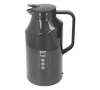 Phefop Thé électrique Bouilloire pour Voiture, 12-24V 200W 1500ml de Chaudière à Eau Chaude en Acier Inoxydable avec Bouchon de Briquet de Cigarette, Cafetière de Voyage Portable,