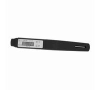 Phefop Thermomètre Numérique en Lecture Instantanée pour le Stylo Barbecue de Cuisine Alimentaire avec une Lecture Réglable et une Rapide pour la Bière au thé d'eau du Lait (BLACK)