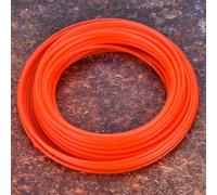 Phefop Trimmer Rond Snoerlijn pour la Tondeuse à Gazon, Pratique à Utiliser et Efficace, adapté à Gastrimm-strimmer, Jaune (Rouge 2,4 mm * 15m)