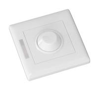 Phefop Variateur télécommandé pour Lumières LED, Matériau ABS, luminosité Réglable, Tension 12-24 V pour Usage Domestique et Commercial