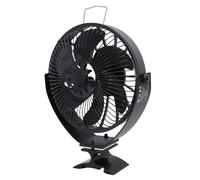 Phefop Ventilateur de Poêle à Bois, Ventilateur Thermique en Alliage d'aluminium alimenté par la Chaleur pour Cheminée et Poêles à Bois, Circulation Efficace de l'air Chaud de 100 à 482 Fahrenheit