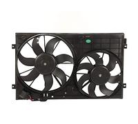 Phefop Ventilateur de Radiateur Condenseur, Ensemble de Refroidissement Compatible avec Rabbit 2006-2009, 12V à Double Moteur électrique, à Installation Facile pour Remplacement