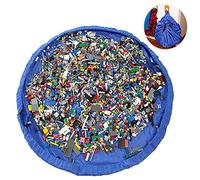 Phego Sac de rangement pour enfants - Couverture de jeu - Sac de rangement pour jouets - Cordon de serrage - Multicolore - XL