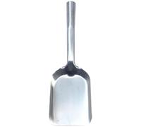 Pheillette de Jardin, Pelle à frêne de 15, 4 Pouces Long, Scoop Charbon Plat en Acier Inoxydable pour Barbecue, Creuser Le Jardinage, cheminée