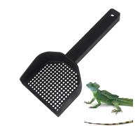 Pheillette de toilettes pour chats, pelle de toilette pour chats - poignée ergonomique, coussin de cordes gigantesque - Nettoyage efficace du reptile -terrarium - Interpréter un substrat pour les tort