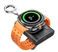 Phelinta Chargeur pour Samsung Galaxy Watch 8/8 Classic/Ultra (2025)/7/Ultra/FE/6/6 Classic/5/5 Pro/4/4 Classic/3/Active 2, 1800 mAh Chargeur sans Fil de Voyage pour Montre