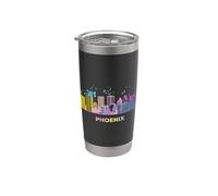 Phéniciens Skyline Coloré Paysage urbain Phoenix Gobelet isotherme en acier inoxydable double paroi