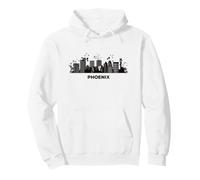 Phéniciens Skyline Coloré Paysage Urbain Phoenix Sweat à Capuche