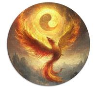 Phénix 1000pcs (67.5x67.5cm) Puzzle pour Adultes - Symbole Yin Yang,Jouet De DIY