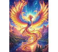 Phénix aux Ailes ardentes Puzzles 300 Pièces pour Adultes Educa Décoration Moderne Challenge Difficile Relaxation Artistique Cadeau Original 300 PCS