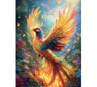 Phénix dans des Flammes ardentes Puzzle 1000 Pièces pour Adultes Educa Qualité Supérieure Premium 3D Décoration Intérieure Cadeau Unique Famille 1000 PCS