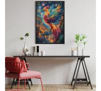 Phénix de Flamme Puzzle 1000 Pièces pour Adultes Challenge Difficile Educa Qualité Supérieure Relaxation Art Famille Décoration Murale 1000 PCS