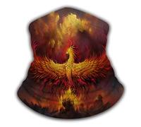 Phénix Flamboyant Phénix Renaissant Oiseau Mystique Étanche À La Poussière Protection du Visage Multi-Usage Décoration Faciale Gaiter pour Femme Homme Randonnée