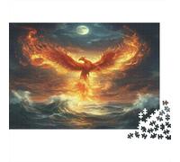 Phénix on The Waves 1000pcs (75x50cm) Puzzles Adaptés Aux Adultes Et Aux Personnes Âgées De 14 Ans Et Plus