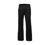 Phenix Pantalon Fin pour Femme L Noir