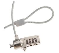 PHENOFICE 1,8m Câble De Sécurité pour Ordinateur Portable Chaîne avec Code à Chiffres Verrouillage pour Ordinateur