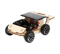 PHENOFICE 1 Jeu Voiture Solaire Modèle De Voiture à Énergie Solaire Jouet Scientifique Jouet Cérébral Jouets De Voiture pour Enfants Mater Les Jouets des Voitures Jouet Casse-tête en Bois
