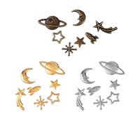 PHENOFICE 105 Pièces Breloques en Alliage pour Remplissages Soi-même, Accessoires pour Résine Époxy, pour Porte-clés et Bracelets, Fournitures D'artisanat