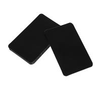 PHENOFICE 10pcs Porte-étiquette D'étagère en Plastique Noir Léger Design Élégant pour Augmentation de Visibilité Boutiques de Gâteaux et Snacks