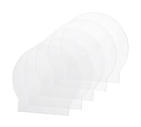 PHENOFICE 15pièces Boîtier CD Transparent Plastique Lot pour Rangement DVD Et CD Support De Stockage Compact