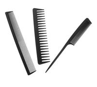 PHENOFICE 1ensemble Set de Peignes à Grosses Dents Plastique pour Coiffure Coupe et Coiffage Léger et Portable Adapté pour Homme et Femme Usage Professionnel et Domicile Kit de Peignes