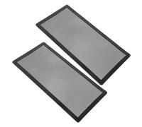 PHENOFICE 2 Pièces Filet Anti-poussière couvercles de Filtre PC Filtre de Ventilateur d'ordinateur Ventilateurs pc Grillage Fin Accessoire Informatique Filtre Informatique Châssis Coquille