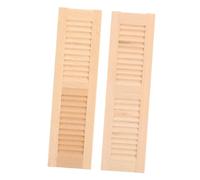 PHENOFICE 2 Pièces Maison de Poupée Modèle à Peindre Accessoires Décoratifs pour Bricolage et Décoration Réaliste