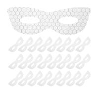 PHENOFICE 200 Pièces Masque Absorption Aile Papier Blanc Graphène Yeux en Forme de Innovante, Confortable Apaisant Maximale de L'essence et Spa et Bureau