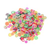 PHENOFICE 3 Packs de Tranches D'argile en Pâte Polymère pour Décoration D'ongles, Autocollants Nail Art Fruit et Fleur, pour Bricolage DIY et Accessoires Ongles