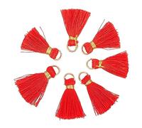 PHENOFICE 30pièces Pendentifs Glands Dorés pour Décoration DIY Accessoires De Mode Marque-Pages Artisanat
