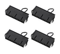 PHENOFICE 4pièces Testeur Alimentation ATX pour Pc Démarreur De Bloc Alimentation Pin Outil De Vérification sans Carte Câbles Fiables pour Systèmes De Refroidissement Et Accessoires