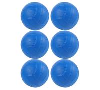 PHENOFICE 6 Pièces Mini Ballons de Volley Gonflables, Mini Jouets en PVC | Léger et Résistant à L’usure, Facile à Transporter, Motifs Colorés, pour Vacances et Intérieur