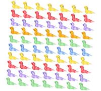 PHENOFICE 60pièces Lot de Mini Figurines De Lézards Résine Couleurs Lumineuses pour Décoration De Jardin Micro Paysage Terrariums Et Bureaux Animaux Miniatures Glow in The Dark