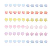 PHENOFICE 60pièces Nail Art Slices Décoratifs Caoutchouc pour Manucure DIY Accessoires de Décoration pour Ongles et Coques de Téléphone Motifs Variés Forme de Bonbons Plusieurs styles