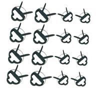 PHENOFICE 80 Pièces Clips Plastique pour Plantes et Fleurs Supports de Tiges et Vignes Clips Grands