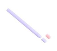 PHENOFICE à Stylet Protecteur De Housse De Stylet Manchon De Réutilisable Accessoires Crayon Couverture De Peau De Manche du Violet Gel De Silice