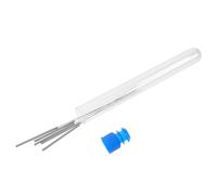 PHENOFICE Aiguilles de Nettoyage et Accessoires Poterie en Métal Argenté Lot de 5 Pointe Fine, Outil Précis pour Poterie pour Studio de Peinture Céramique