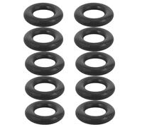 PHENOFICE Anneaux en Caoutchouc Flexibles 10pcs Installation Simple Noir Accessoires Couture Indispensables pour Enrouleur de Canette de Machine à Coudre