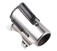 PHENOFICE Barrière de Sécurité Rétractable Murale Sûre en Acier Inoxydable et Polyester , Corde Télescopique Noire Galeries D'art et Banques