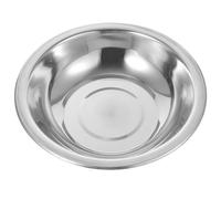PHENOFICE Bassine Cuisine en Acier Inoxydable Argenté Bords Larges, Bol de Cuisson Multi-usage Sûr pour Préparation et Lavage des Légumes