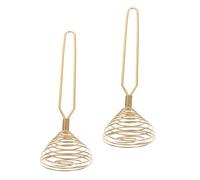 PHENOFICE Batteur À Œufs Manuel 2 Pièces Fouet En Fil Métallique Pour Crème Et Agitateur De Cuisine En Acier Inoxydable Doré