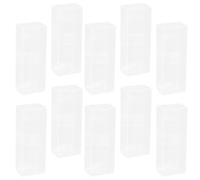PHENOFICE Boîtes en Pvc Transparentes 26 Pièces pour Petits Gâteaux et Desserts, Légères et Résistantes, Boîtes de Rangement Empilables Pratiques pour Pâtisserie
