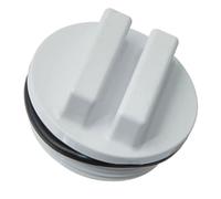 PHENOFICE Bouchon de Skimmer de Piscine Hors Sol en Plastique Blanc, Bouchon de Retour à Vis Réutilisable pour Camping et Protection Contre Le Gel en Conditions Extérieures